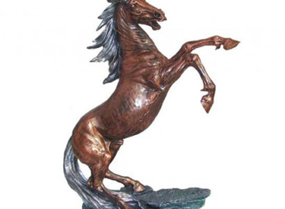 Skulptur pesare Pferde Abstrakte Kupfer Farbig Pegasus Pferd Statuen Dekoration
