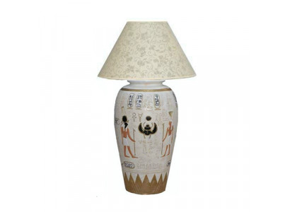 Stehleuchte Leuchte Lampe Figur Statue Skulptur 97cm Skulpturen Vase Schirm E65