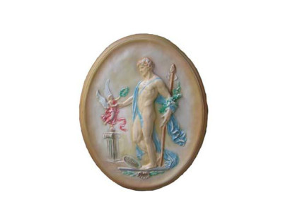 Relief Bild Deko Figur Statue Skulptur 80x65 cm Figuren Statuen Skulpturen O1