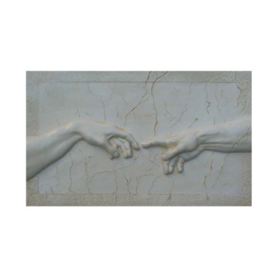 Michelangelo Buonarroti Skulptur Die Erschaffung des Adam Riefel Bild Bilder