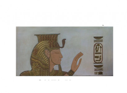 Bild Deko Ägypten Statue Skulptur 72 x 50 cm Figuren Statuen Skulpturen Neu O11
