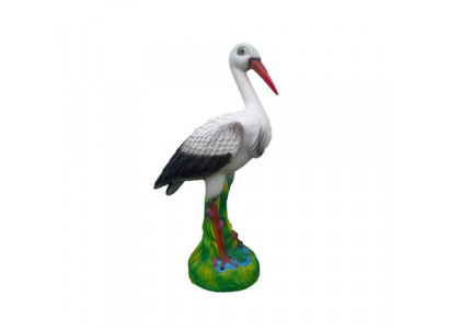 Abstrakter Storch Vogel Garten Dekoration Statue Skulpturen Figuren Skulptur Neu