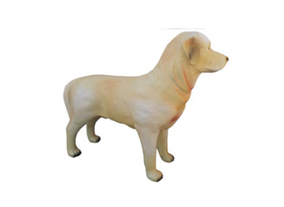 Hund Dekorative Statue Garten Figuren Statuen 75cm Lebensgroß Figur Plastik