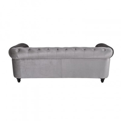Chesterfield Sofa Couch Polster Stoff Leder Couchen  Polster Garnitur 3 Sitzers
