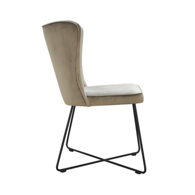 Design Wartezimmer Stuhl Sitz Praxis Ess Zimmer Stühle Textil Stoff Polster Neu