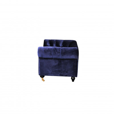 jvmoebel ®  Leder Sofa Couch - Design Polster Zweisitzer Couch Garnitur Schwarz