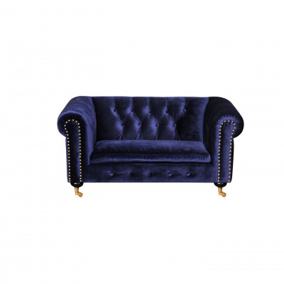 jvmoebel ®  Leder Sofa Couch - Design Polster Zweisitzer Couch Garnitur Schwarz