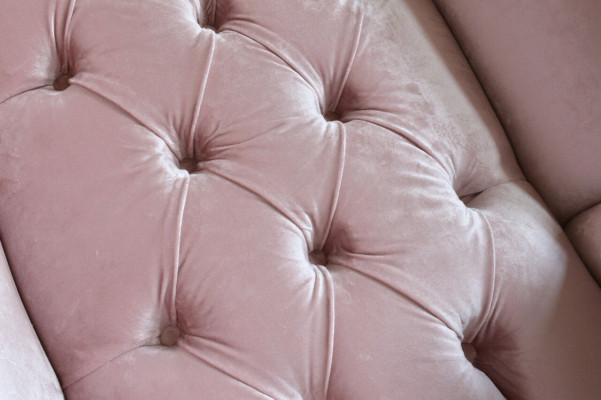 Chesterfield Ohrensessel Einsitzer Sofa Couch Relax Polster Samt Leder Stoff Neu