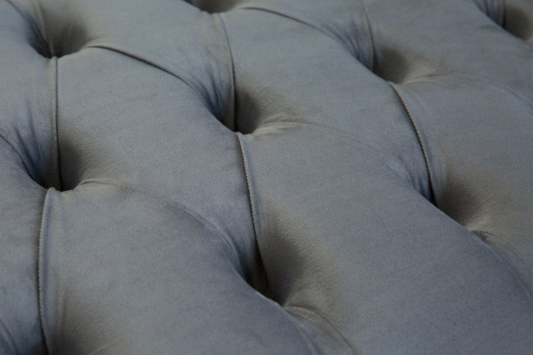 Chesterfield Sofa Couch Polster Garnitur 1,5 Sitzer Sofas Klassisch Einsitzer