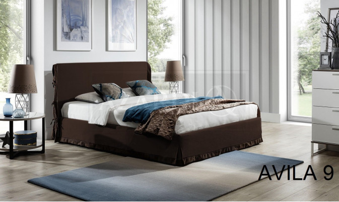Polsterbett Betten Bett Polster Leder Designer Hotel Doppel Luxus Landhaus Neu