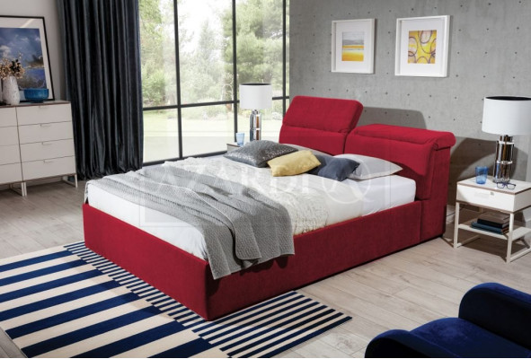 Weißes 180x200 Bett Schlafzimmer Betten Textil Leder Hotel Luxus Polster Big
