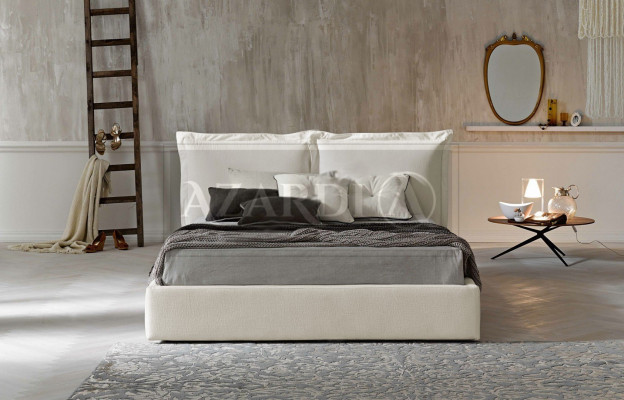 Bett Polster Design Luxus Doppel Hotel Betten 180x200cm Schlaf Zimmer Leder Neu