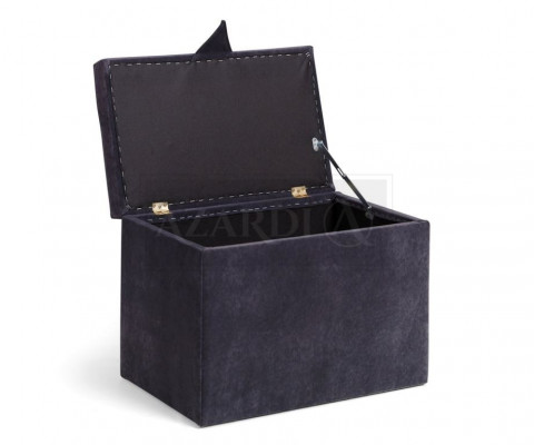 Pouf Fußhocker Ottomane Sitz Hocker Polsterhocker Sitzhocker Edler Truhe Box neu