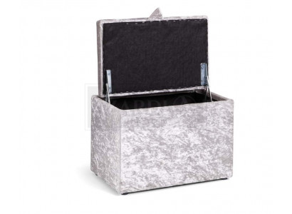 Pouf Fußhocker Ottomane Sitz Hocker Polsterhocker Sitzhocker Edler Truhe Box neu