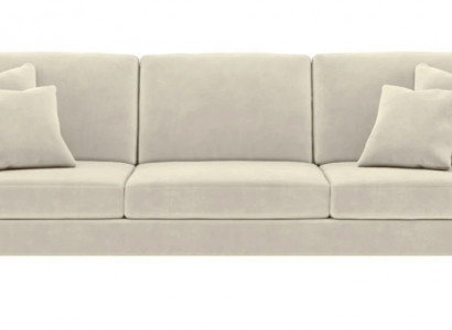 Beige Viersitzer Sofa Stoff Wohnzimmer Design Couchen Polster Sofas Neu Stoff