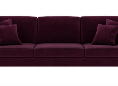 Bordaux Weinrot Stoff Wohnzimmer Sofas Italienische Möbel Design Couchen Polster