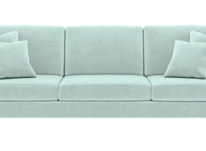Grüne Stoff Italienische Möbel Wohnzimmer Design Couchen Polster Sofa Sofas xxl