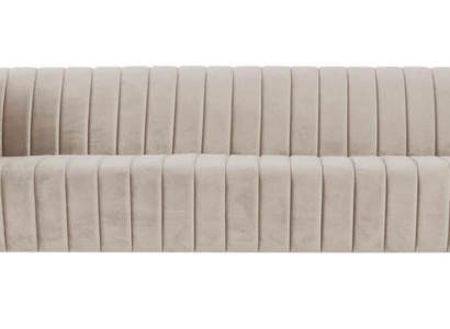 Italienische Möbel  Wohnzimmer Sofa Design Couchen Braun Stil Stoff Samt Textil