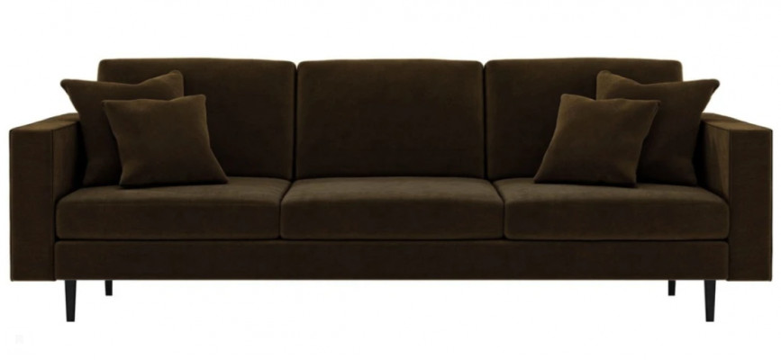 Braun Viersitzer Sofa Stoff Wohnzimmer Design Couchen Polster Sofas Neu Kreative