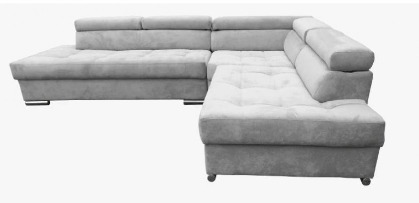 Ecksofa Grau Big Textil Stoff Sofas Kreative Möbel Neu Modern Design Couchen