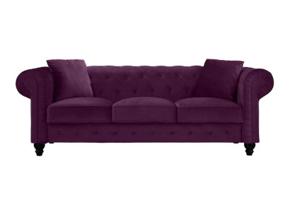 Violett Chesterfield Wohnzimmer Modern Design Couchen Sofa Kreative Möbel Stoff