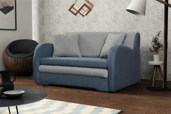 Relax Schlafsofa Sitz Design Couch Lounge Textil Sofa 2 Sitzer Wohnlandschaft