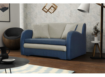 Relax Schlafsofa Sitz Design Couch Lounge Textil Sofa 2 Sitzer Wohnlandschaft
