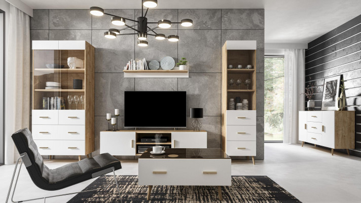 Low Board Schrank Wohn Zimmer Regal Luxus Designer rtv tv Kommode Anrichte Side