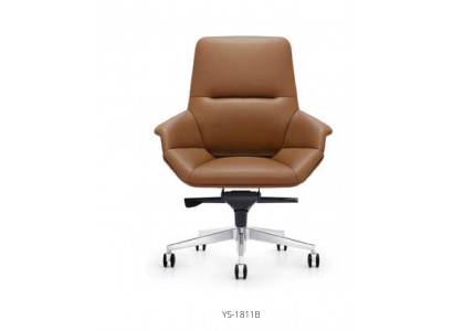 Sessel Leder Polster Drehbar Computer Stühle Möbel Büro Stuhl Chefsessel 1811B