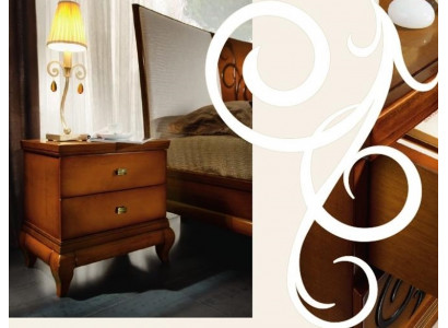Nachttisch 2 Schubladen Beistelltisch Nachtschrank Kommode Konsole Holz Design