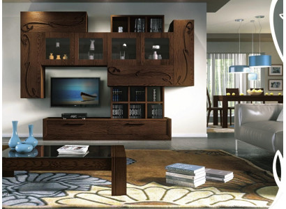 Wohnwand tv Wand Anbauwand Wohnzimmer Möbel rtv Wohnwände Schrank Regal