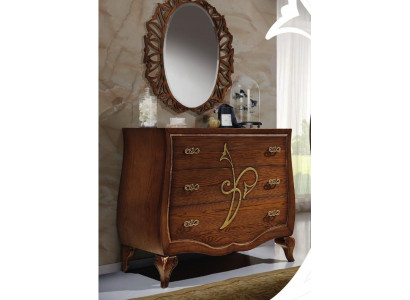 Kommode Schrank Luxus Kommoden Schrank Regal Konsole Möbel Holzschrank Spiegel
