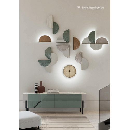 Wandleuchte Luster Modern Wand Lampen Wandlampe Leuchten Kronleuchter Design