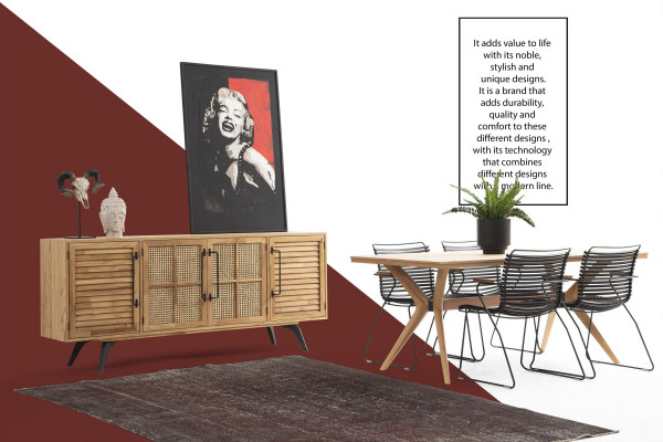 Esstisch Esszimmertisch Essecke Esszimmer Tisch Holz Tische Braun