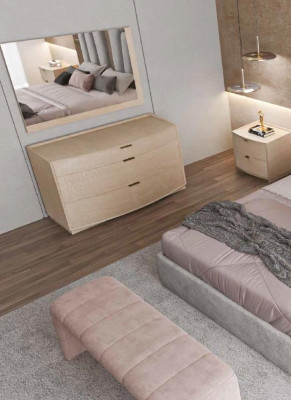 Schlafzimmer italienischer Stil Nachttisch Schrank Nachttische Beistelltisch