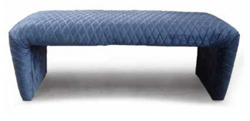 Designer Hocker Fußhocker Beistellhocker Ottomane Chaiselounge Sitzbank Textil