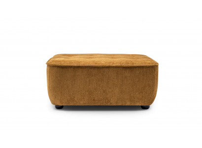 Hocker Sitzhocker Polsterhocker Sofahocker Fußhocker Braun Stoff