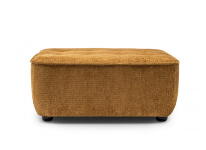 Hocker Sitzhocker Polsterhocker Sofahocker Fußhocker Braun Stoff