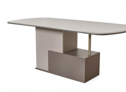 Esszimmertisch Esstisch Tisch Holztisch Holz Esszimmer Beige Moderne
