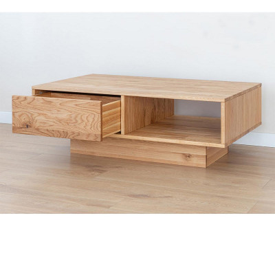 Moderner Heller Wohnzimmer Couchtsch Brauner Holztisch Stilvolle Tische