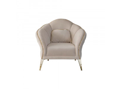 Modern Chesterfield Design Beige Sofa 2x Sessel Polster Couch Couchen Neu