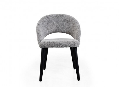 Grauer Esszimmerstuhl Luxuriöse Holzgestell Stühle Designer Lehnstühle