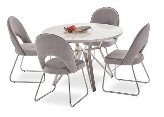 Luxus Esszimmer Set Esstisch mit 6x Stühle Neu Komplett Modern Möbel 7tlg.