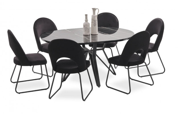 Design 6x Stühle Set Sessel Stuhl Gruppe Gastronomie Neu Esszimmer Küche Gruppen