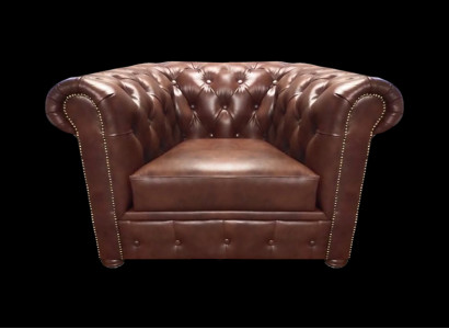 Wohnzimmer Sessel Neu Couch Einrichtung Luxus Designer Leder Möbel Chesterfield