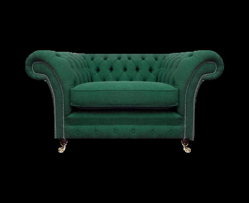 Sessel Chesterfield Couch Wohnzimmer Möbel Textil Stoff Einrichtung Polstermöbel