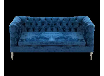 Sofa Zweisitzer Couch Modern Wohnzimmer Einrichtung Chesterfield Polstermöbel