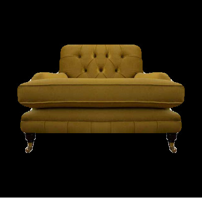 Sessel Neu Stoff Textil Möbel Sitz Polstermöbel Einrichtung Couch Chesterfield