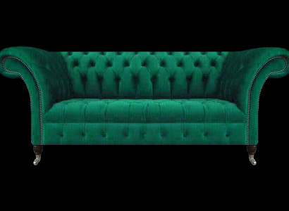 Wohnzimmer Luxus Sofa Dreisitze Couch Chesterfield Polstermöbel Einrichtung