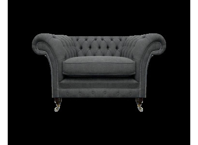 Chesterfield Sessel Polstermöbel Luxus Textil Möbel Wohnzimmer  Chesterfield